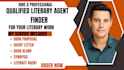 write a professional query letter and synopsis for literary agents
