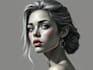 draw semi realistic portrait illustration
