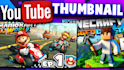 design gaming youtube thumbnail