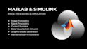 do matlab, simulink, image processing, signal processing and gui
