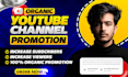 do complete youtube promotion for monetization