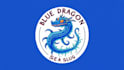 make unique blue dragon sea slug logo express delivery