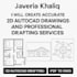 create professional 2d autocad drawings and drafting services