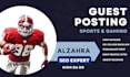 build backlinks via sports, gaming guest post, link insertion on high da sites
