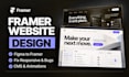 design and build a premium website in framer