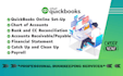 do bookkeeping using quickbooks online