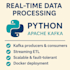 build real time pipelines using kafka and python