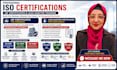 do iso 9001, 45001, 14001 qms lead auditor or iaf certificates and documentation