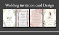 design a wedding invitation card
