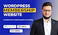 build a functional wordpress membership site