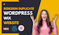 create redesign,clone,copy,and duplicate your website