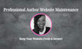 maintain and update your author wordpress website