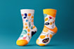 make a sublimation socks design