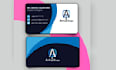 design a modern double sided business card