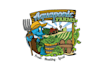 design a unique farmer fish character logo