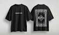 do create bandana design for oversized tshirt