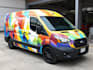 creative custom car wrap, van wrap, truck wrap, trailer wrap