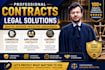 draft, review and edit commercial and business contracts