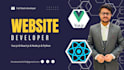 do fullstack vue js development with css, html5 and javascript