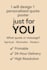 design 1 personalized quote poster just for you