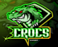 design amazing mascot crocodile logo