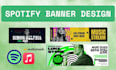 do custom spotify banner for artists to boost streams and brand impact