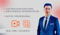 do english to dari simultaneous interpretation