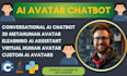 build conversational ai avatar chatbot, metahuman elearning 3d avatar assistant