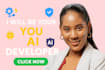 be your ai developer, ai software developer, ai app developer, ai developer
