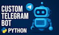 create a custom telegram bot