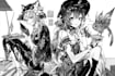 draw you black white manga comic panel