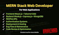 develop full stack web apps with react js, node js, mongodb