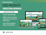 create cbd website, marijuana website, cannabis delivery website