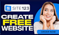 design site123 website, optimize website, and fix site123 website