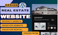 develop a real estate wordpress website  showcase listings and generate leads