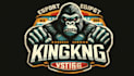 make high quality king kong logo with creative concept