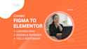 build an advanced elementor pro wordpress site from figma ui