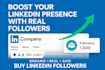 grow your linkedin company page with real organic followers