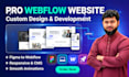design, develop, or redesign your webflow website professionally