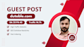 publish a guest post with dofollow backlink on dutable website