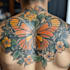 create a cyber tribal tattoo design