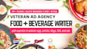 write tantalizing food and beverage website content and blogs