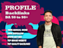 boost up your website ranking with high da create profile backlinks
