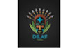 design creative premium african vodka logo
