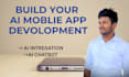 do an ai mobile app and integrate ai engines into your app