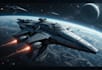illustrate a sci fi spaceship art