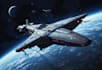 do a sci fi spaceship art