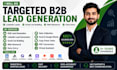 provide targeted b2b lead generation, linkedin leads, and email list building