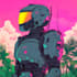 make cyberpunk sci fi robot, mecha character concept art