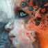 create abstract geometric digital art